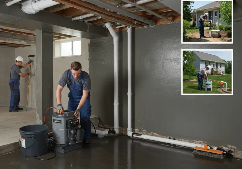 Basement Waterproofing and Flood Prevention process in Camden, AL